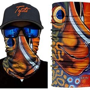 NEW Tefiti 3D Face Scarf Magic Scarf Bandana Balaclava Headband Neck Gaiter